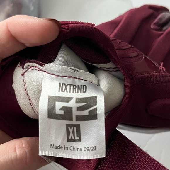 Nxtrnd NWOT G3 Sticky Padded Football Receiver Lineman Gloves - Picture 3 of 7